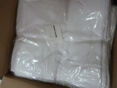 *70 White Polycotton Chair Covers