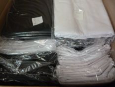 *24 Black Polycotton 90x90