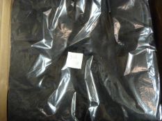 *10 Black Brocade Chair Covers and 8 Royal Polycotton 132