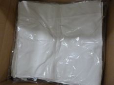 *70 White Polycotton Chair Covers