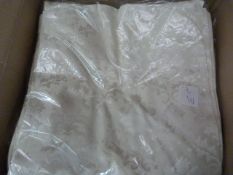 *52 Ivory Brocade Chair Covers