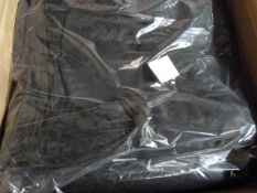 *50 Black Brocade Chair Covers