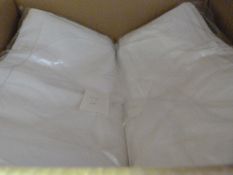 *60 White Polycotton Chair Covers