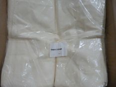 *62 Ivory Polycotton Chair Covers