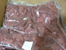 *54 Burgundy Brocade Chair Covers