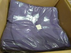 *50 Purple Polycotton Chair Covers