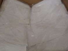 *60 White Polycotton Chair Covers