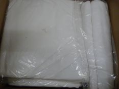 *12 White Crushed Taffeta 132
