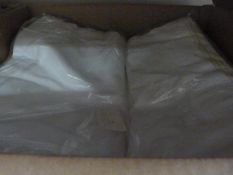 *60 White Polycotton Chair Covers