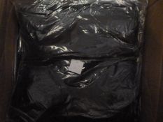 *41 Black Brocade Chair Covers