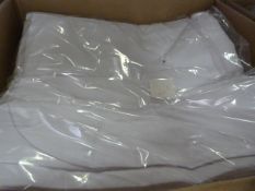 *60 White Polycotton Chair Covers