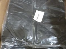 *80 Black Polycotton Chair Covers