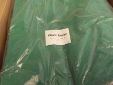 *50 Kelly Green & 16 Orange Chair Covers