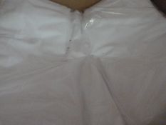 *60 White Polycotton Chair Covers