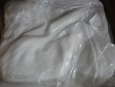 *51 White Polycotton Chair Covers