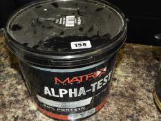 2.25kg Tub of Matrix Alpha Test Strawberry Flavour