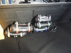 Powerbag Slambag Set 5kg - 25kg with Wall Brackets