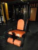 Seated Leg Raise Machine