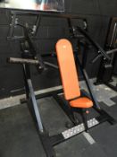 Seated Chest Press Machine Loose Loaded