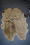 *Henan Sheepskin Quad Rug