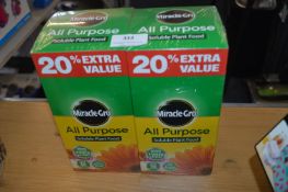 *Miracle Gro Plant Food 2pk
