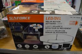 *Sunforce LED Solar Motion Light