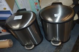 *Eko 8l Soft Close Pedal Bin 2pk