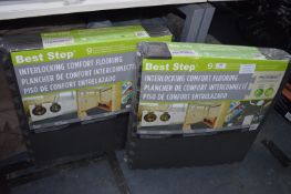 *Best Step Interlocking Comfort Flooring 2x 9pk