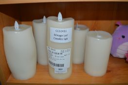 *Mirage LED Candles 5pk