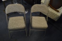 *Padded Folding Chair 2pk