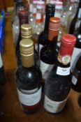 Six Bottles of Assorted Red Wine