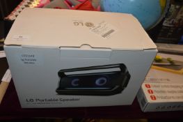 *LG Portable Wireless Speaker