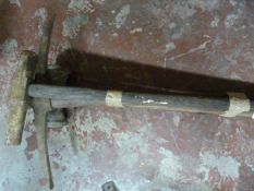 Post Hammer, Pickaxe and a Railway Keying Hammer