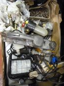 Spotlight, Sander, Drill and Assorted Fittings