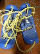 Two Plastic Swings