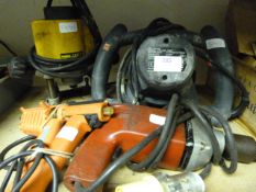 Router, Drill, Glue Gun and a Plaster Mixer