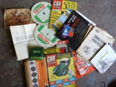 Vintage Car Bulbs, Smiths Pressure Warning Tube &