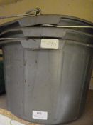 Three Plastic Buckets