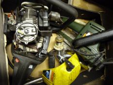 Set of Mixer Taps and Two Chainsaw Carcasses