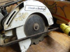 Black & Decker 110v Circular Saw