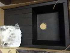 *EEAD080R06 Black Kitchen Sink