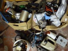 Two Boxes Containing Chain Splitter, Transformer,