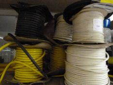 Six Spools of Assorted Cable