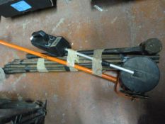 Metal Detector, Sledge Hammer, Draining Rods, etc.