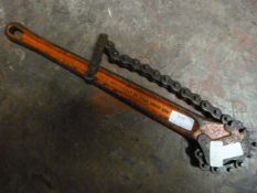 Rigid C18 Pipe Chain Wrench