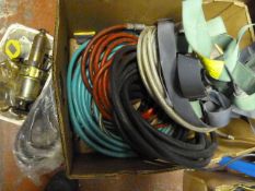 Box of Safety Harness, Hoses, etc.