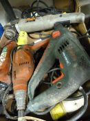Box of Assorted Electrical Tools