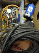 Car Plug Laster, Pneumatic Hose, Filter and a Smal