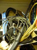 Box of Pressure Washer Hose and Nozzles