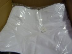 *60 White Polycotton Chair Covers